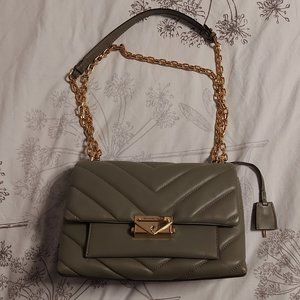 Michael Kors Army Green Shoulder Bag